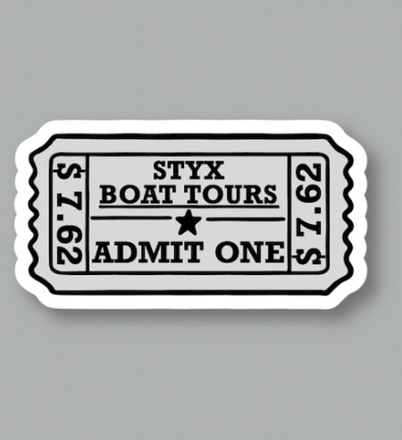 Charon’s ticket to the underworld