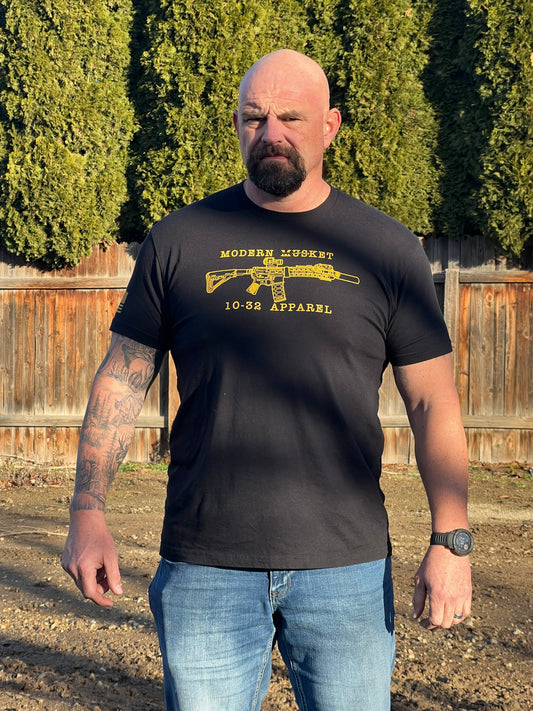 Black and Gold Modern Musket