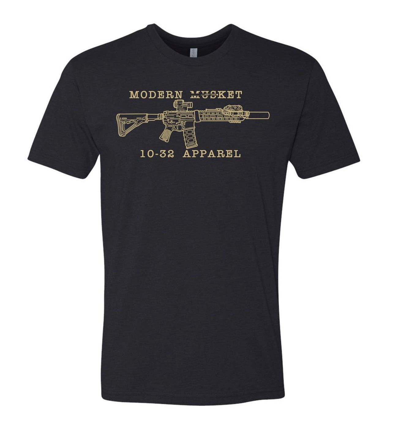 Black and Gold Modern Musket