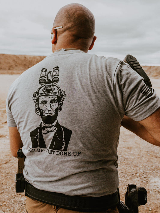 Run up - get done up short sleeve t-shirt