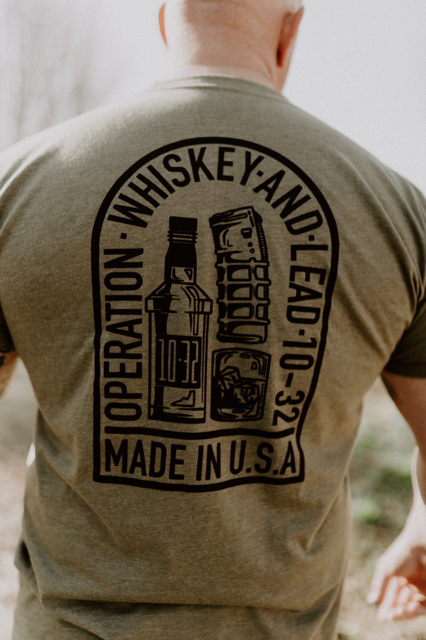 Whiskey & Lead short sleeve t-shirt